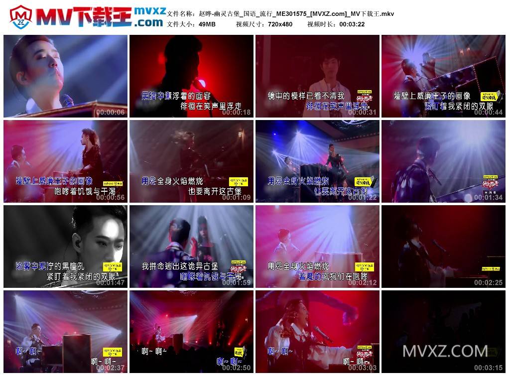 赵晔-幽灵古堡_国语_流行_ME301575